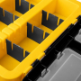 Ящик FishBox Thermo с термоконтейнером (19л/8,5л) черно-желтый (T-FB-T-19-8-BY) Helios