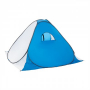 Палатка зимняя автомат 2*2 бело-голубая дно на молнии (PR-D-TNC-038-2)