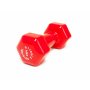 Гантель в виниловой оболочке 5 кг (цвет красный) Fitness Tools FT-VWB-5