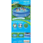 Надувной бассейн круглый P21-1236-E (366 х 91 см) Summer Escapes (Polygroup) Надувной бассейн круглый P21-1236-E (366 х 91 см) Summer Escapes (Polygroup)
