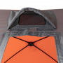 Палатка зимняя Куб 1,5х1,5 orange lumi/gray Helios (HS-ISC-150OLG)