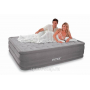 Двуспальная надувная кровать Intex Ultra Plush 66958 c встроенным электрическим насосом