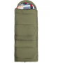 Спальный мешок OLYMPUS Wide 400 (220х90, холлофайбер, зеленый/город) (T-HS-SB-OW-400-NC) Helios