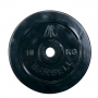 Диск обрезиненный DFC, чёрный, 31 мм, 15кг, WP021-31-15