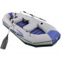 Лодка Intex Mariner 3 68373 с жестким полом, веслами и насосом