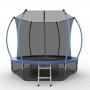 Батут EVO Jump Internal 10ft Blue с внутренней сеткой и лестницей + нижняя сеть
