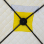 Палатка зимняя утепл. Куб 1,8х1,8 yellow/gray Helios (HS-ISCI-180YG)