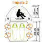 Палатка Canadian Camper IMPALA 2, цвет forest