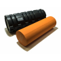 Цилиндр массажный 33 x 14 см черный двойной Original FitTools FT-DOUBLE-ROLL