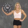 Часы настенные в форме олимпийского диска Body-Solid STT45