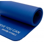 Мат для аэробики NBR 10 мм синий с кольцами OFT FT-YGR-100NBR-BWV