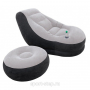 Надувное кресло с пуфиком Intex Ultra Lounge 68564 без насоса