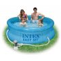 Надувной бассейн Intex 54912 Easy Set Pool (244 х 76 см) с фильтрующим насосом