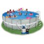 Каркасный бассейн Intex Ultra Frame Pool 28332 (549 х 132 см) с фильтрующим насосом и аксессуарами