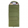 Спальный мешок TRAVEL Wide Plus 400 (220х106) Hollowfiber зелёный (N-SB-H400-220x106) NISUS