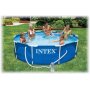 Каркасный бассейн Metal Frame Pool Intex 28202 (305 х 76 см)  с фильтрующим насосом