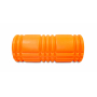 Цилиндр массажный оранжевый + ремешок для йоги