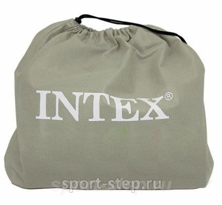 Двуспальная надувная кровать Intex Pillow Rest Mid-Rise 67746 без насоса