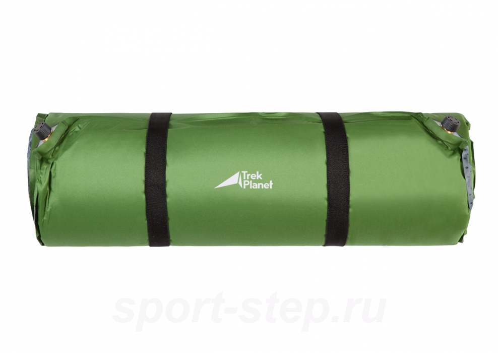Самонадувающийся коврик Trek Planet Relax 90 зеленый