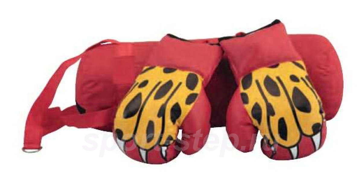 Набор боксерский детский (мешок + перчатки), BS, цвет красный
