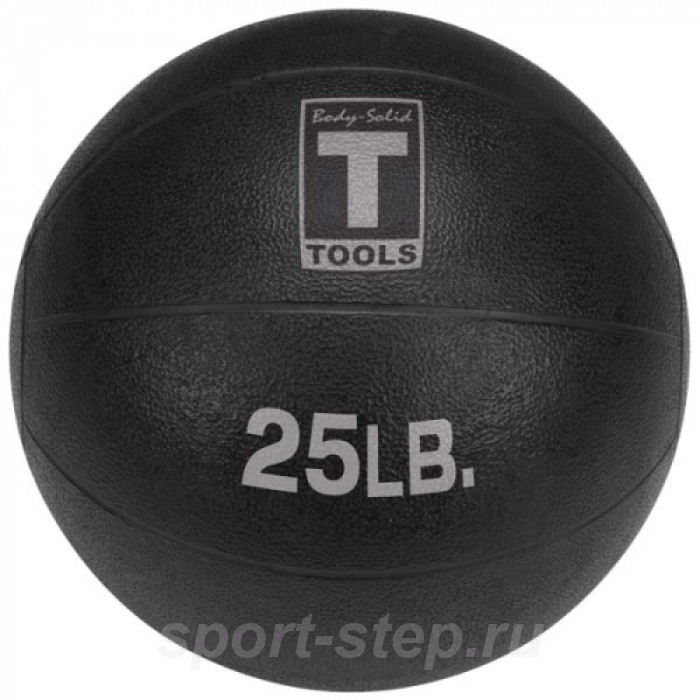 Медбол 25LB / 11.25 кг черный BSTMB25