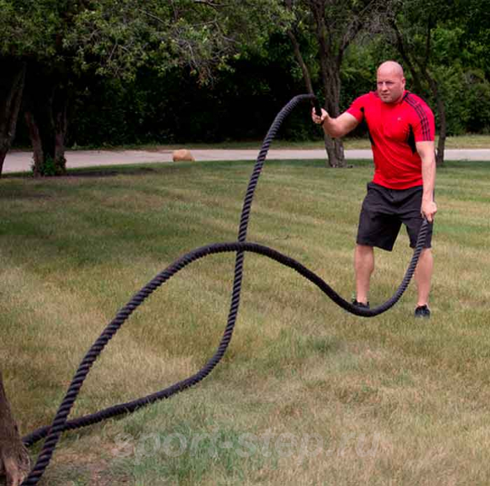 Канат для функционального тренинга (ф1,5", 12 м) Body Solid BSTBR1540