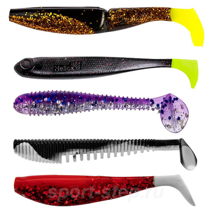 Набор приманок Большая рыба 5шт/упак SET#2 (HS-PBF-SET2) Helios