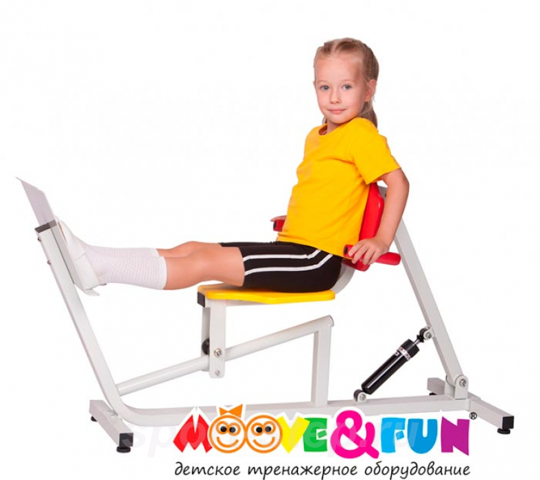 Детский тренажер жим ногами Moove&Fun MF-E07