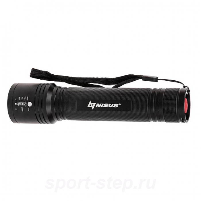 Фонарь ручной металлический 1200 LM, IPX4, 4xAAA (AN-FR-1055) NISUS