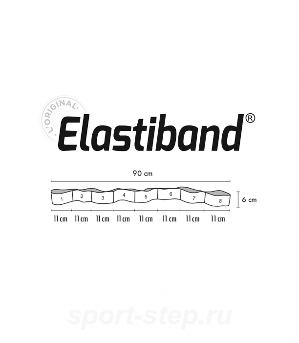 Эспандер Elastiband 20 кг синий Sveltus 0170