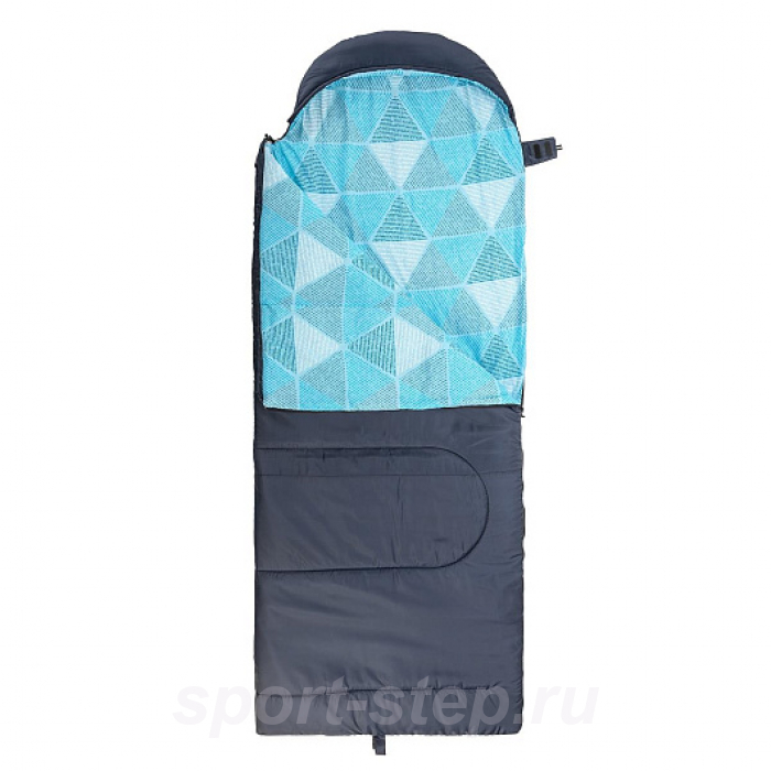 Спальный мешок FUJI Wide 300 (220х90, синтепон, синий) (T-HS-SB-FW-300) Helios