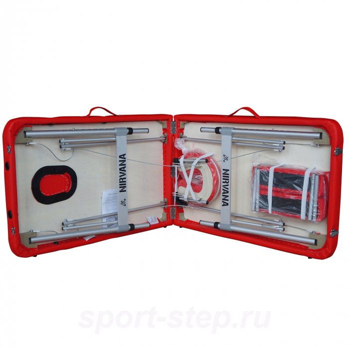 Массажный стол DFC Nirvana Elegant Optima red