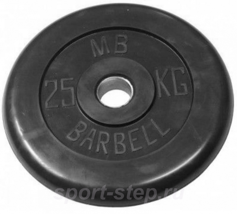 Barbell Олимпийские диски 25 кг 51мм MB-PltB50-25