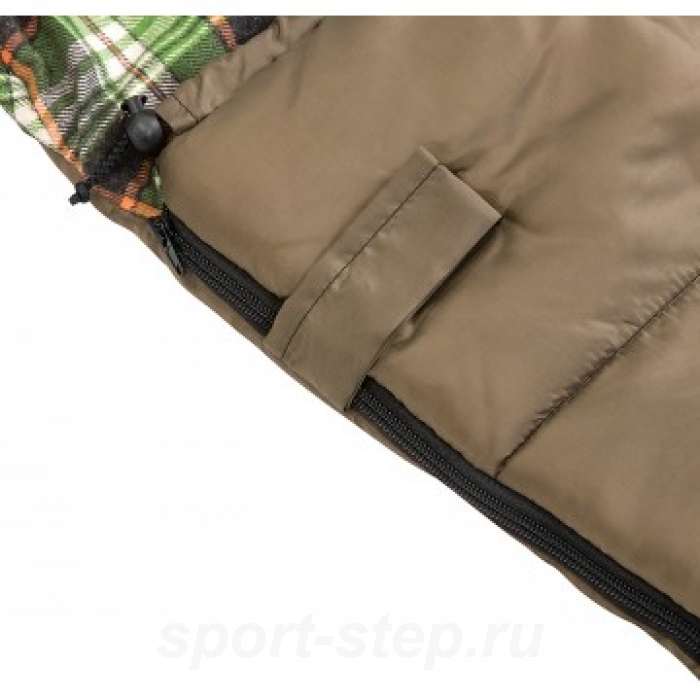 Спальный мешок Beluha 220*70 (300 гр/м.кв) хаки (термофайбер/шерсть) Helios