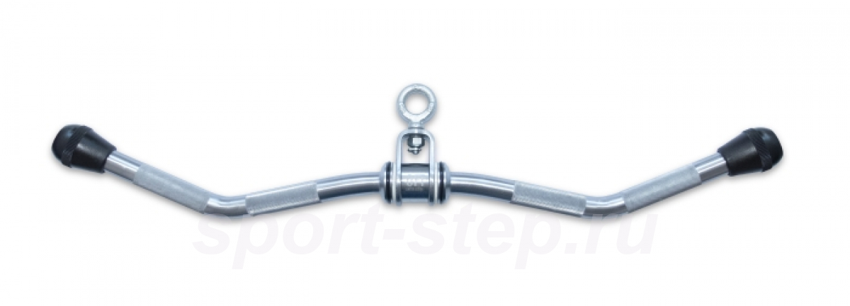 Рукоятка для тяги за голову изогнутая хромированная Premium Original FitTools FT-D28-HCR