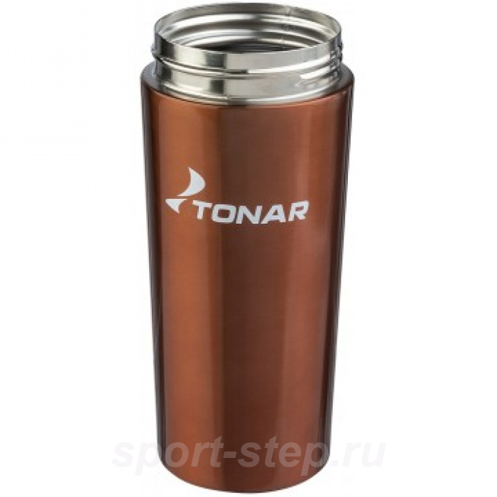 Термос-кружка (HS.TMК-02) 400ML кофейный TONAR
