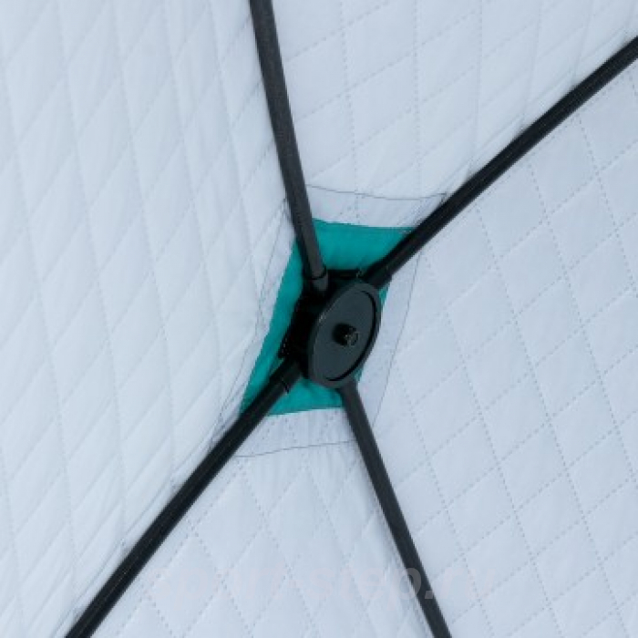 Палатка зимняя двускатная DELTA Комфорт biruza/gray Helios (HS-ISDC-BG)