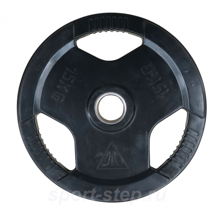 Диск обрезиненный DFC, чёрный, 51 мм, 20кг WP015-51-20