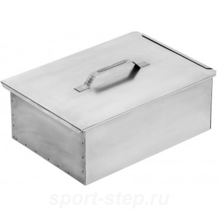 Коптильня двухъярусная Стандарт с поддоном для сбора жира 380x280x170 (сталь 0,5 мм)