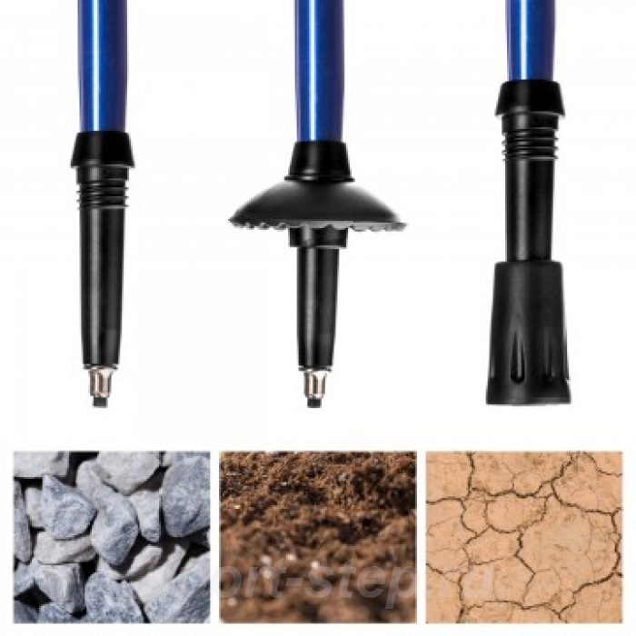 Палки треккинговые 51-110см (YJQT-32-Blue)