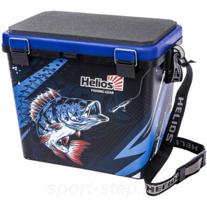 Ящик рыболовный зимний ICE FISHING синий (HS-IB-19-IFB) Helios