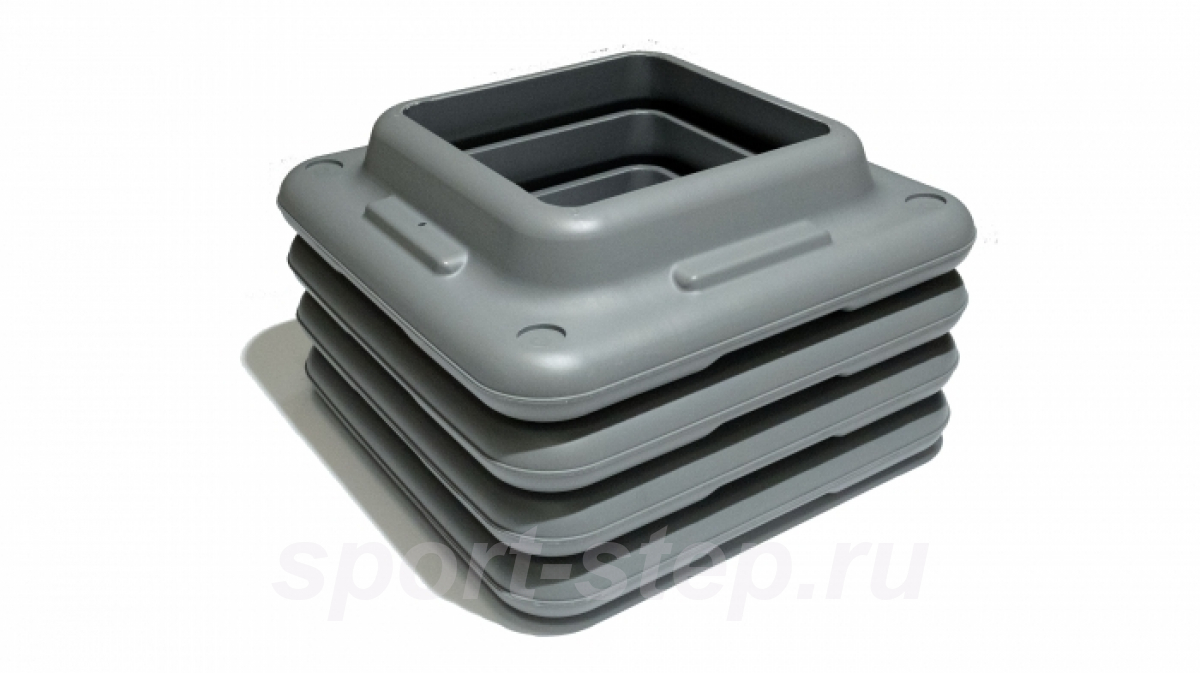 Степ-платформа профессиональная 3 уровня Original FitTools FT-PROSTEP02 