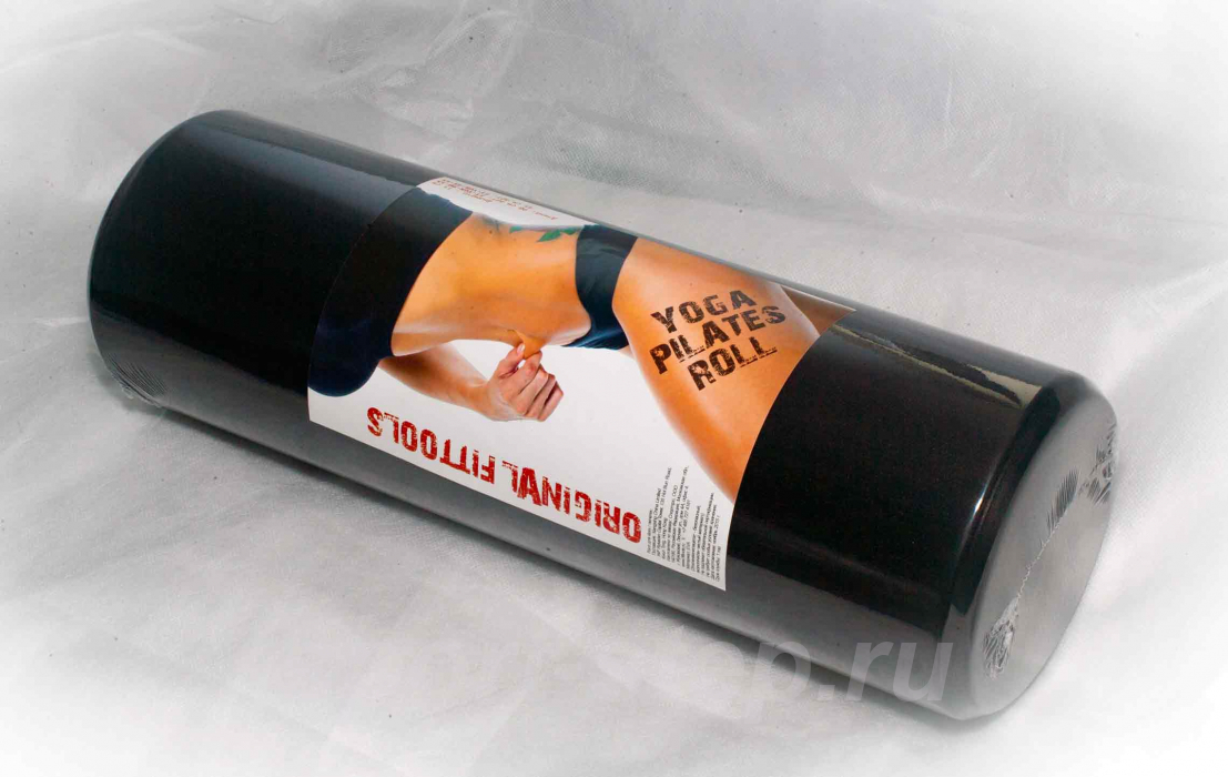 Цилиндр для пилатес EVA 45 см премиум Fitness Tools FT-YGR-45-15