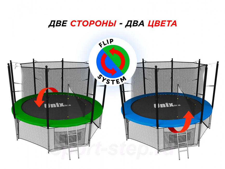 Батут UNIX line Classic 8 ft (inside)