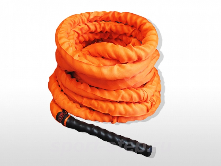 Канат для функционального тренинга 38 мм х 9,1 м Fitness Tools FT-BTR-38-9100