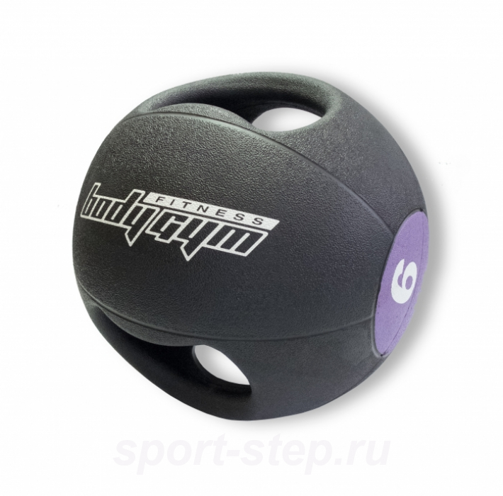 Медбол с хватами 6 кг HouseFit 1221-30-6