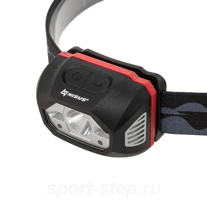 Фонарь налобный 440 LM, IPX6, USB (N-HM1) NISUS PRO