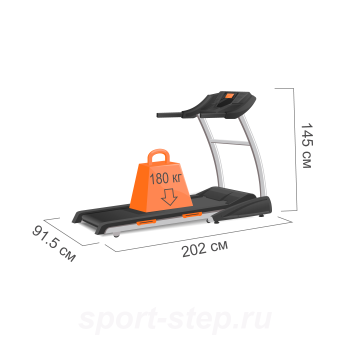 Профессиональная беговая дорожка PROXIMA Exclusive, Арт. JS-125400