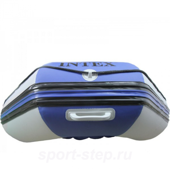 Лодка Intex Mariner 3 68373 с жестким полом, веслами и насосом