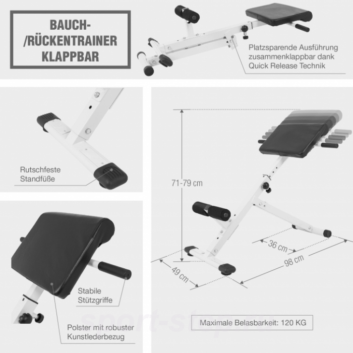 Гиперэкстензия DFC SJ1007
